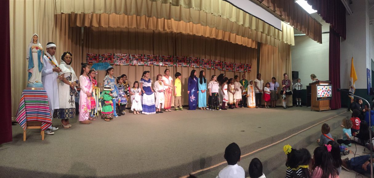 International Night at St. Michael School in Annandale, Virginia